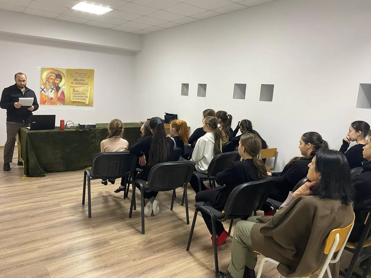В преддверии Дня славянской письменности и культуры во Дворце культуры им. В. М. Кокова...