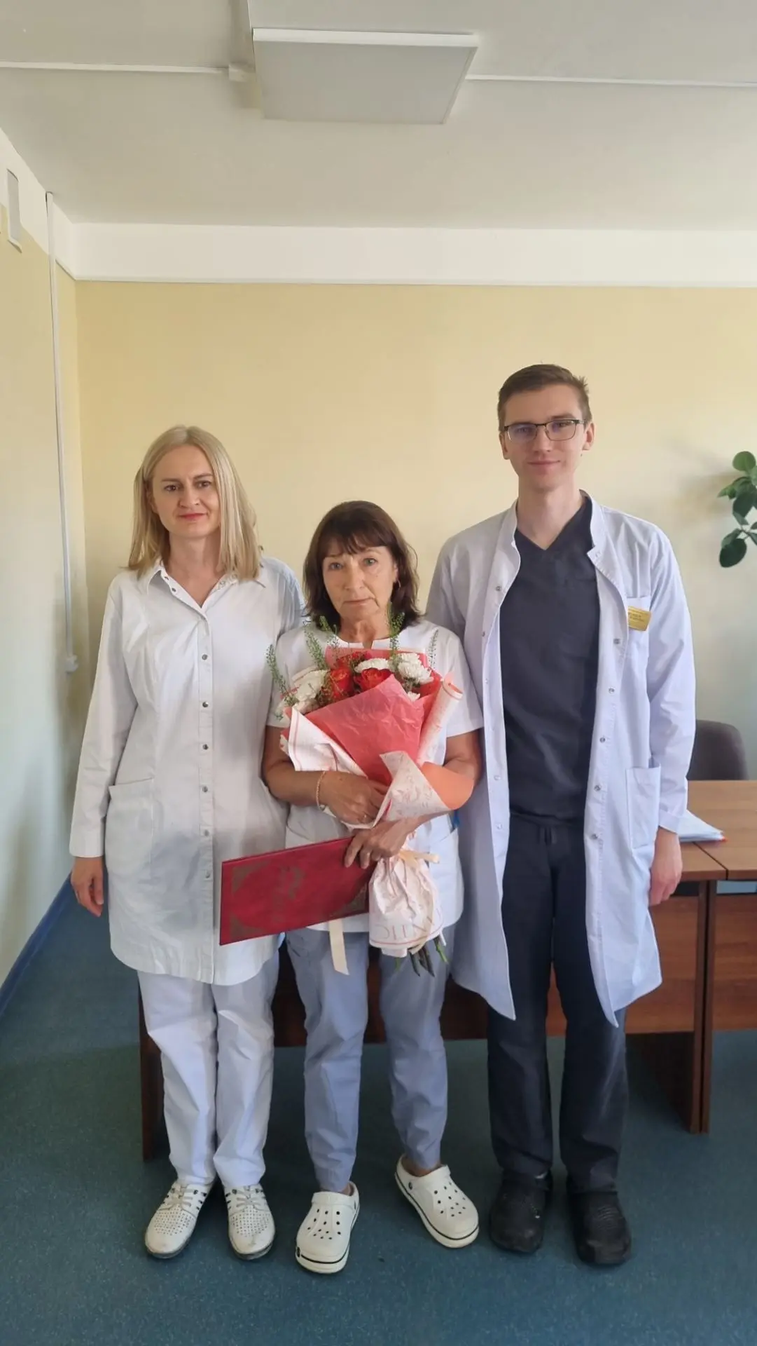 В ОГБУЗ "Дорогобужской ЦРБ" чествовали юбиляров трудовой деятельности!