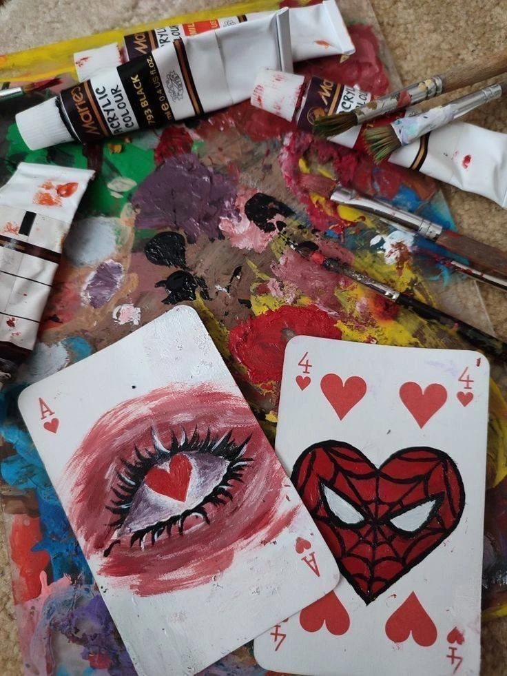 Раскрашивание игральных карт🃏