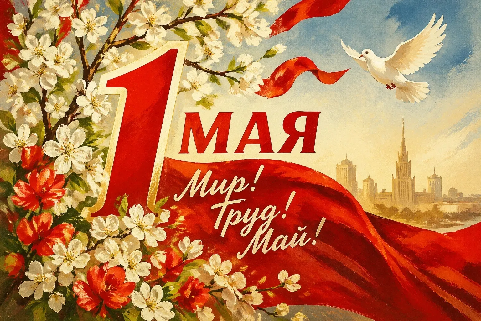 С 1 Мая, друзья! ✨
