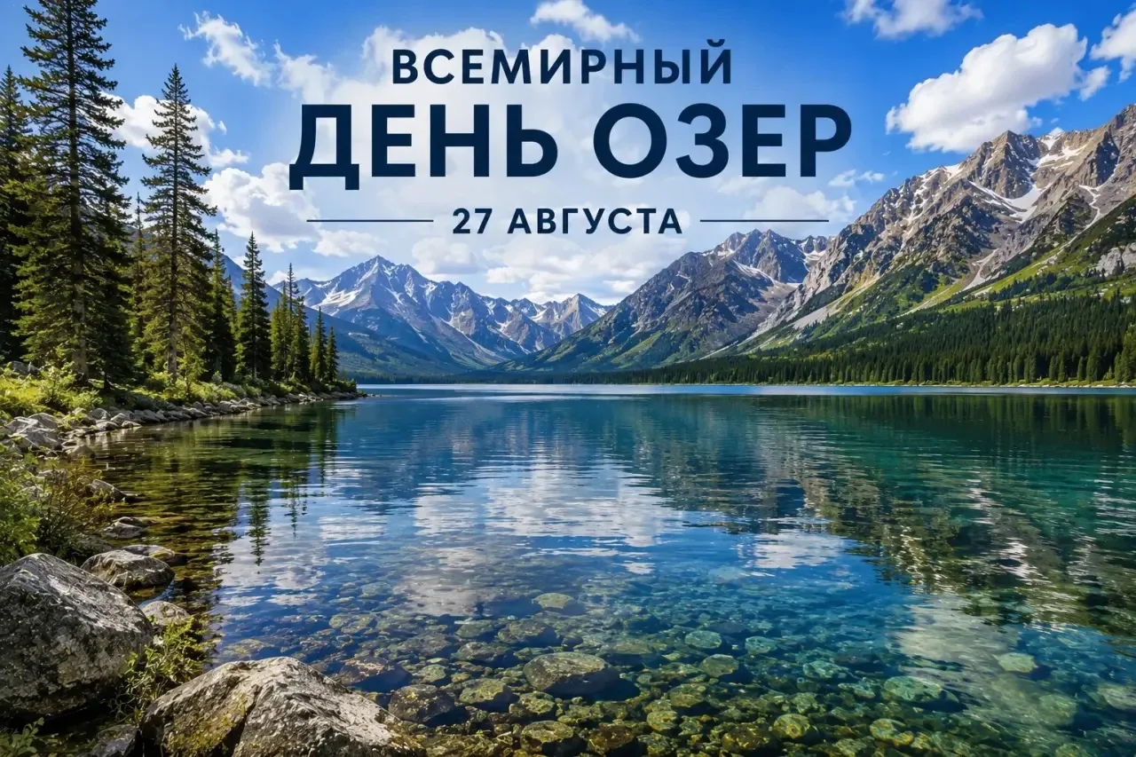 🌏27 августа отмечается Всемирный день озер — праздник, призванный привлечь внимание к ...
