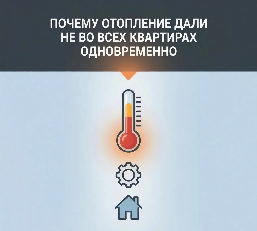⁉️Почему отопление дали не во всех квартирах одновременно