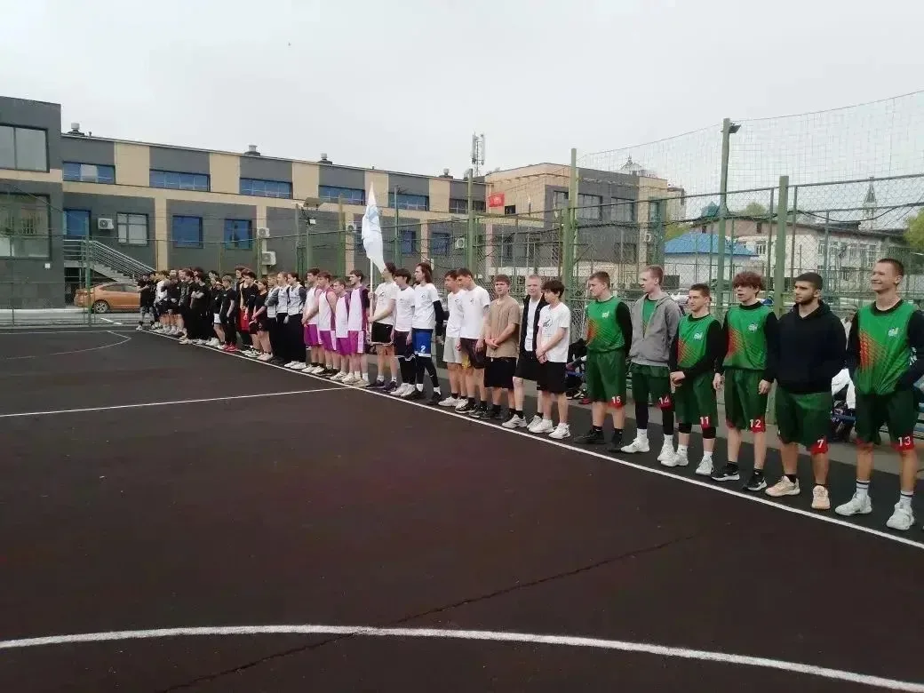🏀 #Академия_сервиса на «Открытой Лиге студенческого баскетбола 3х3»  Студенты нашего колледжа вместе