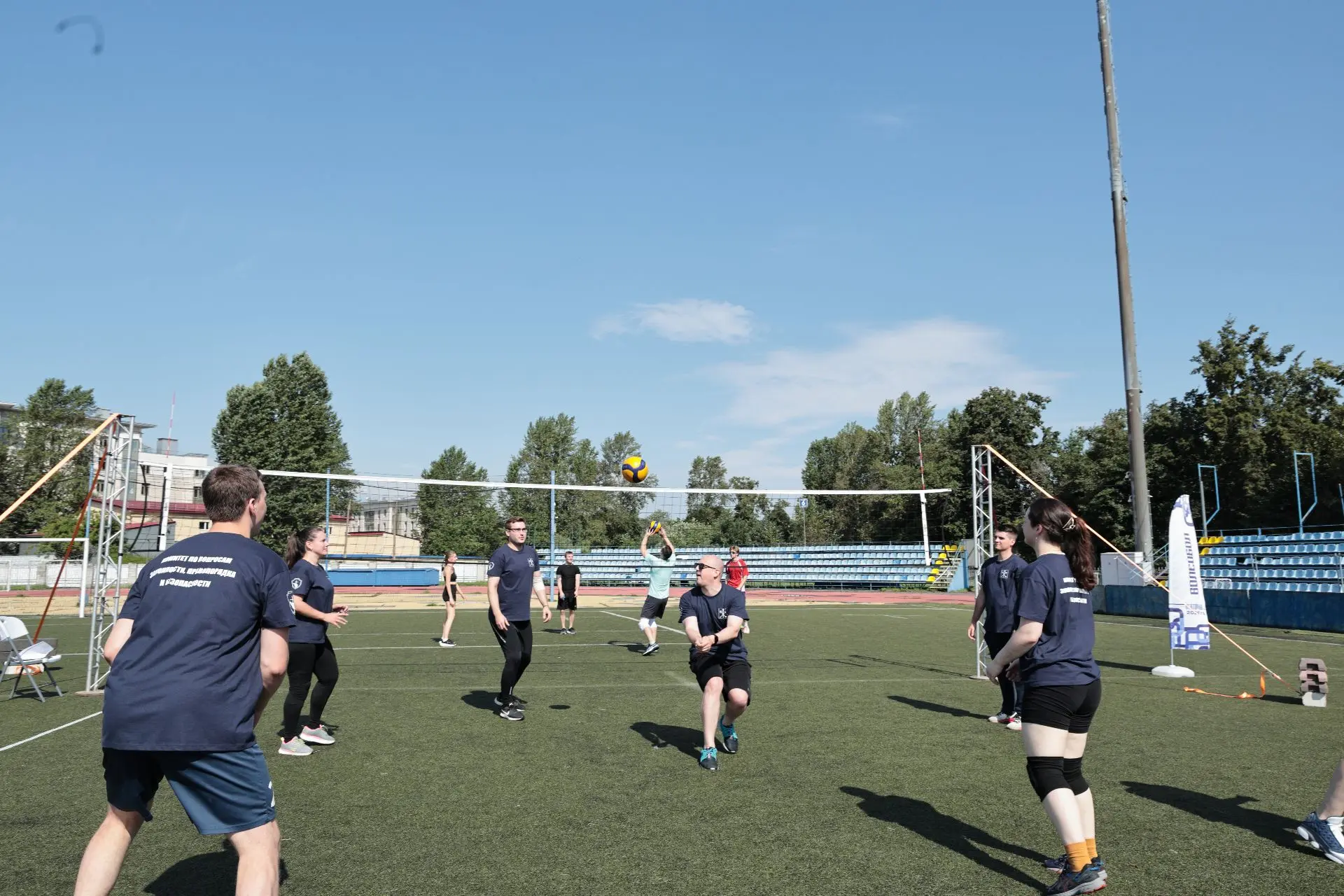 Команда Комитета дебютировала на «ВЕКТОРИАДЕ» 🏐
