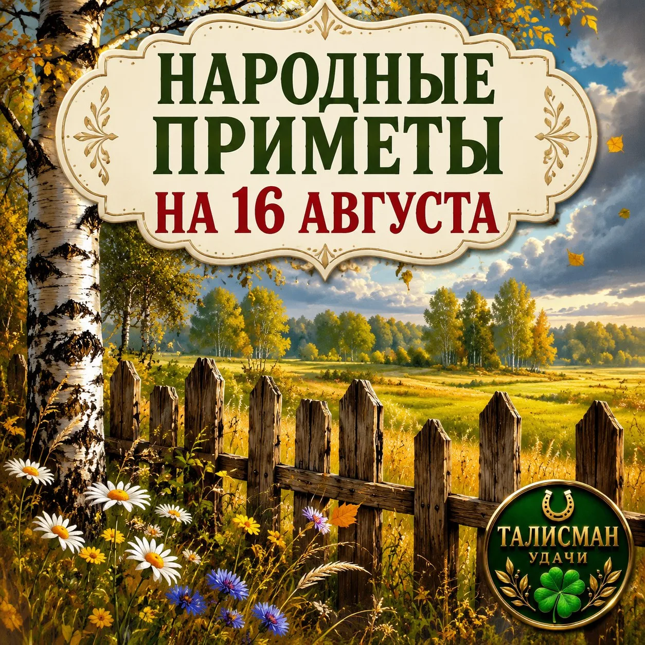 🌾 16 августа — день Антона Вихровея!