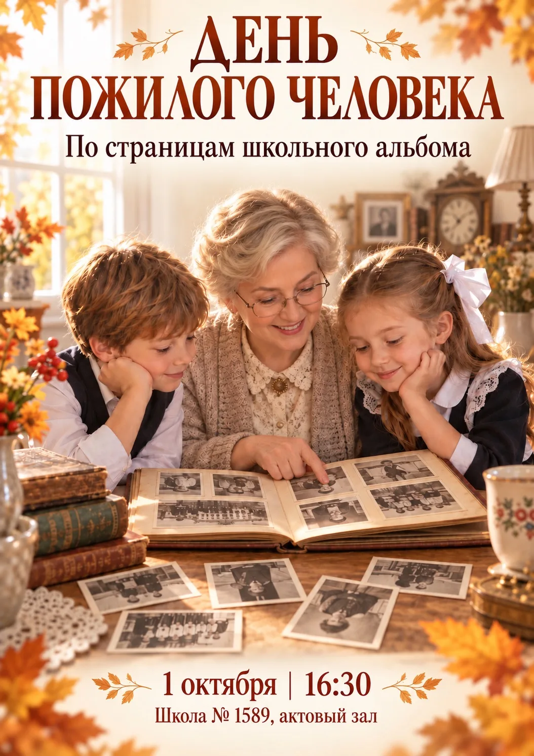 Дорогие бабушки и дедушки! 🌸