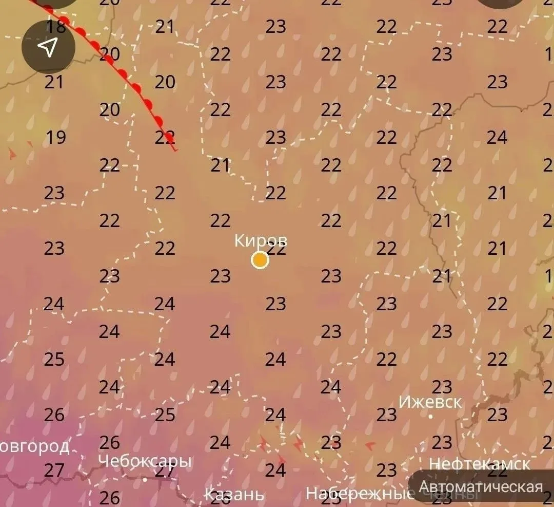 Резкое потепление ожидается в Кировской области