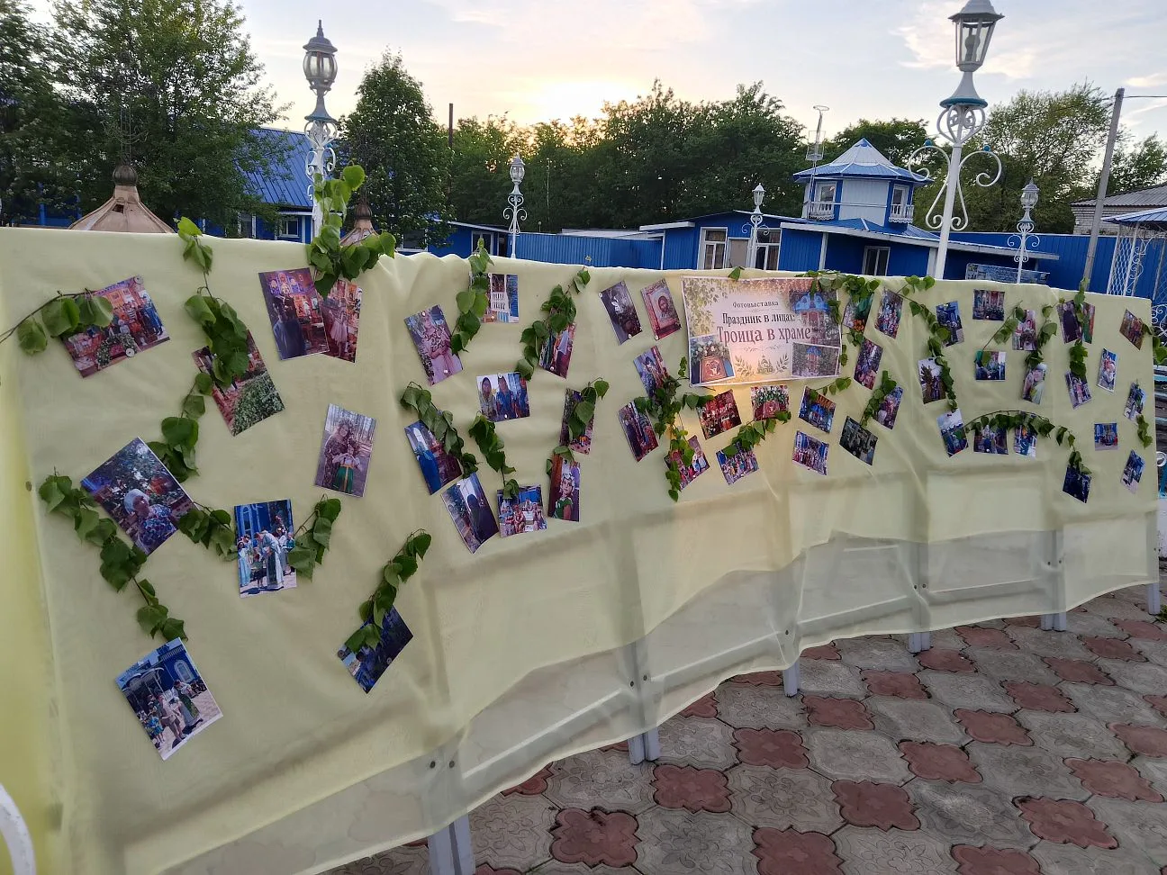 🌿🎉 К празднику Святой Троицы на территории храма Благовещения Пресвятой Богородицы от...