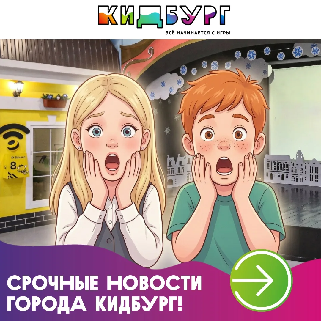 🚨 Внимание! Внимание! В эфире срочные новости города КидБург.