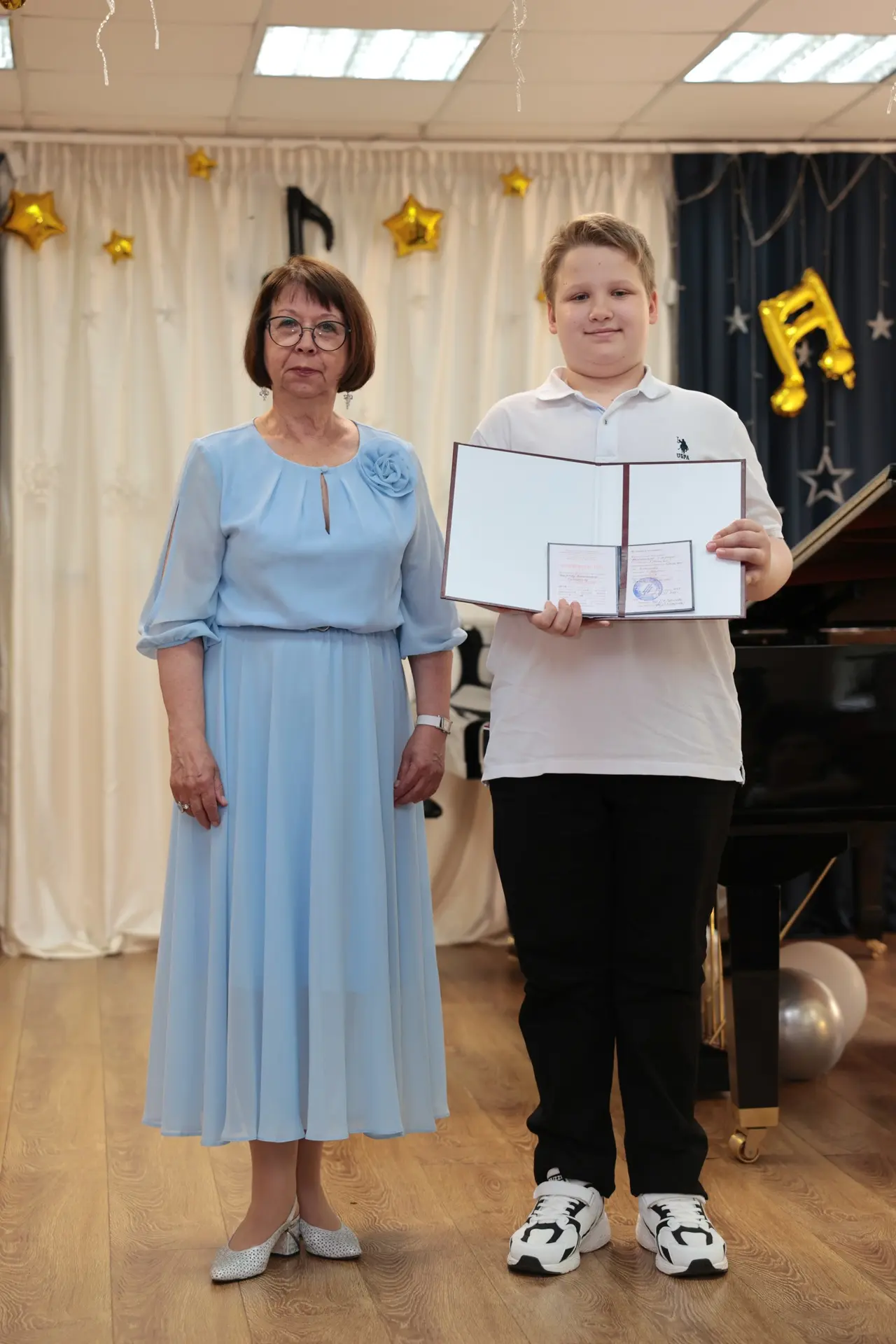 Яркие моменты с выпускного общеразвивающей программы.