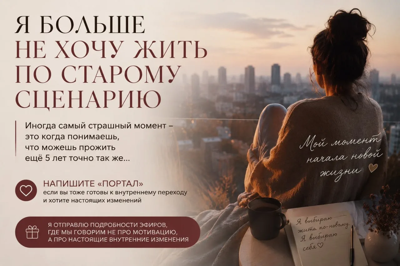 Меня испугала не боль. А мысль, что через 5 лет всё будет так же

Наверное, самый страшный момент в 
