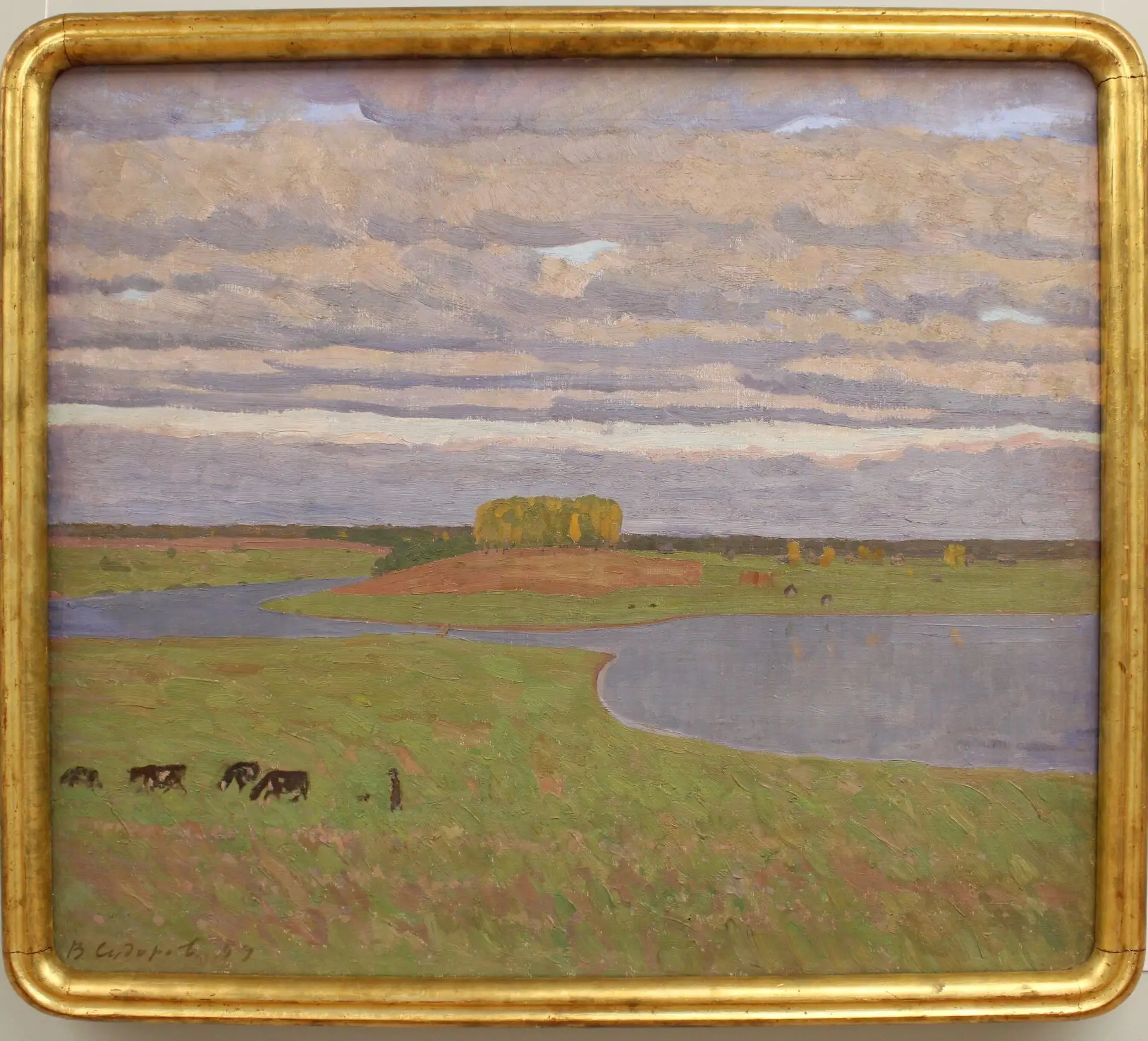 Валентин СИДОРОВ. "К ВЕЧЕРУ". 1989