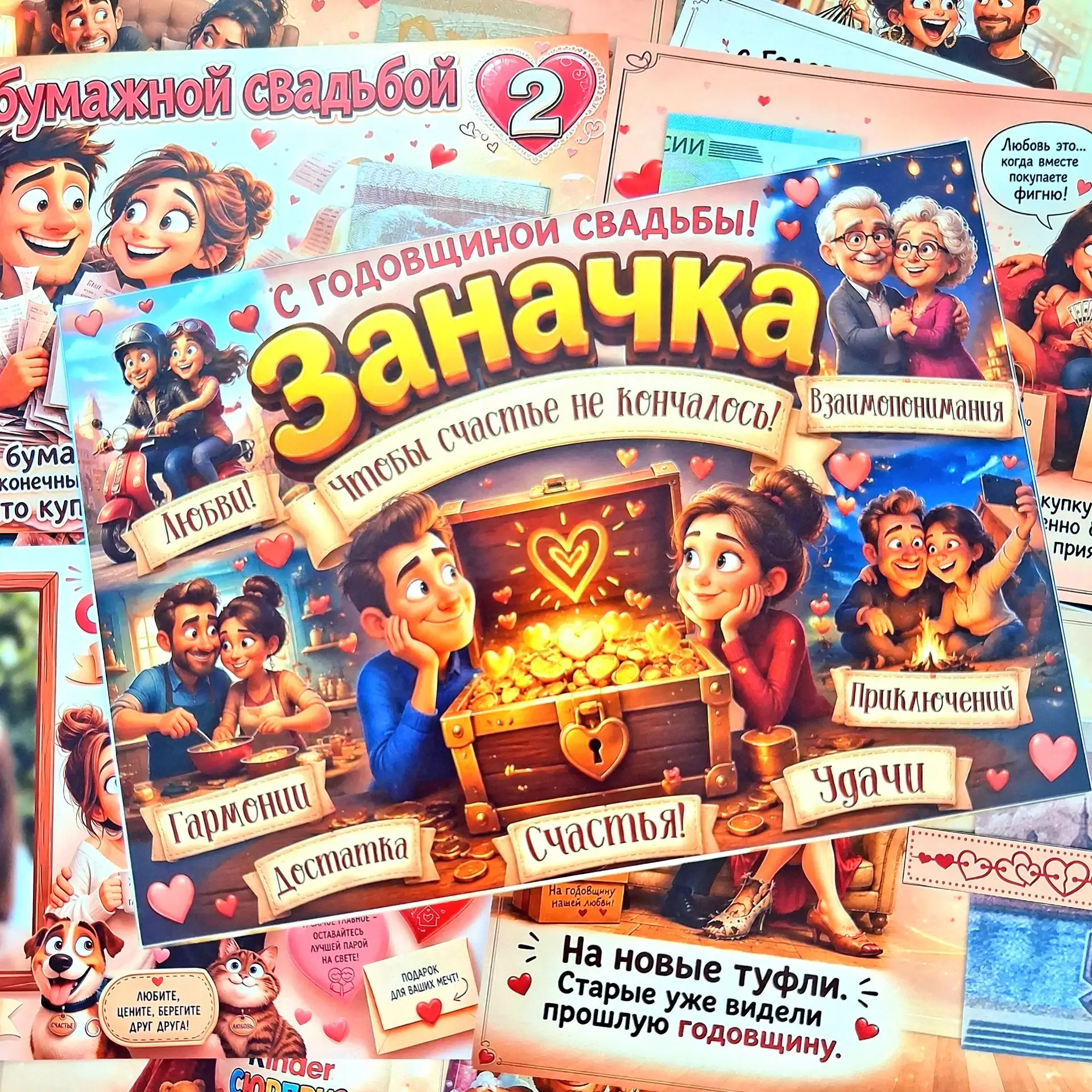 🎉 Пригласили на годовщину свадьбы? Подарите деньги красиво! 🎉