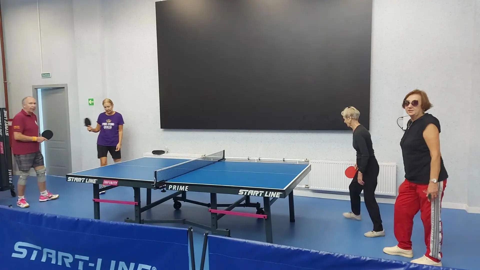 🏓🏅 Физкультурное мероприятие по настольному теннису