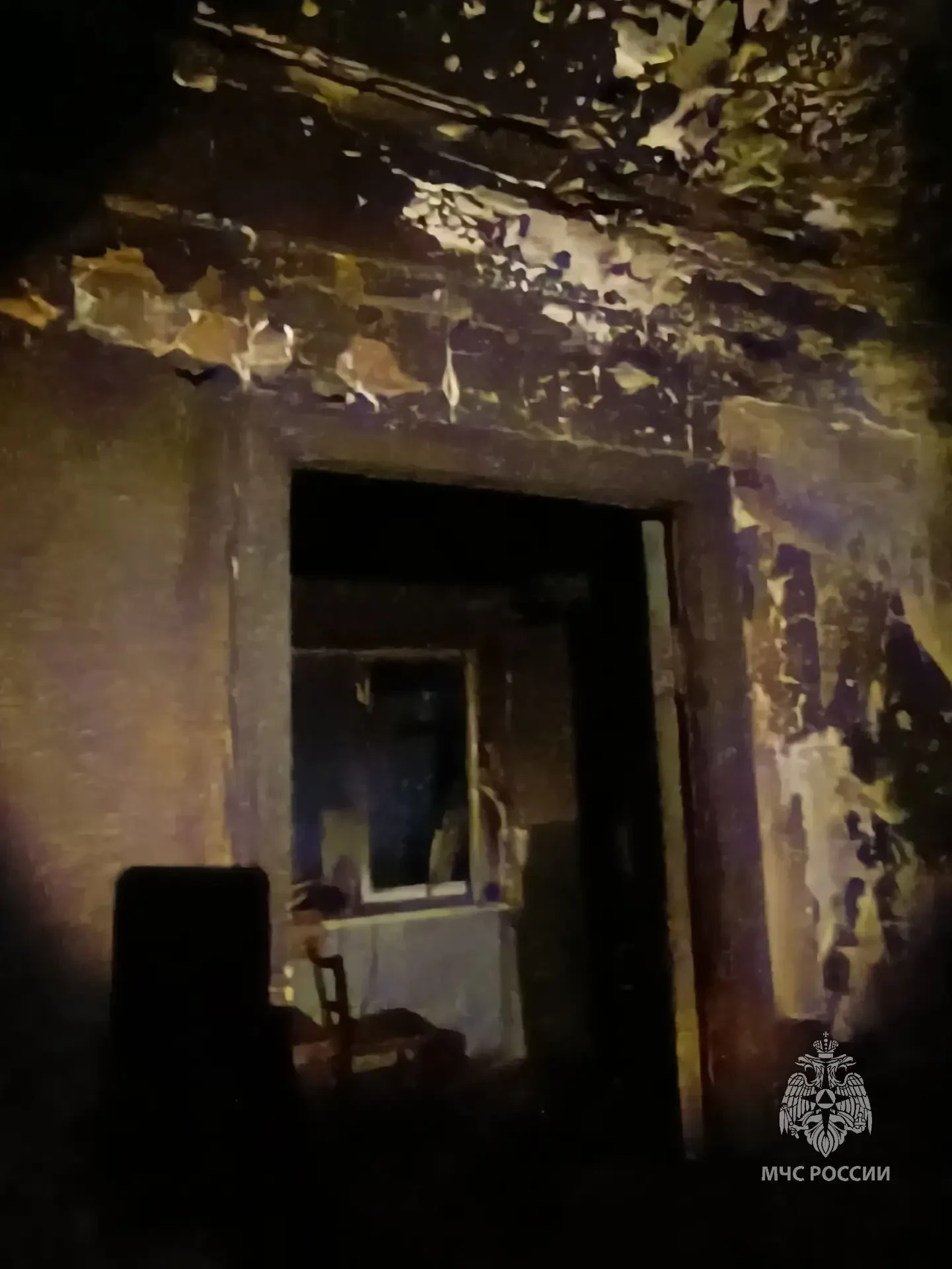В Гуково при пожаре погиб мужчина