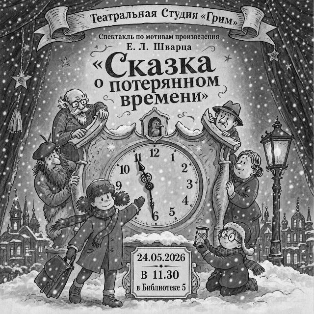 Театральная студия "Грим" приглашает на свой спектакль!