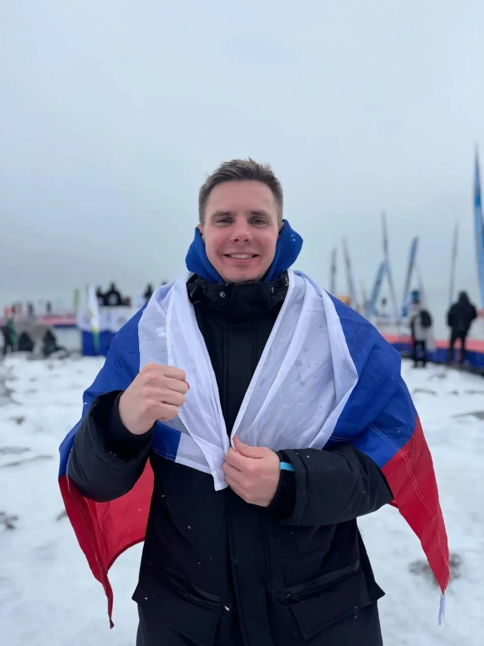 Российский пловец Алексей Жарков установил мировой рекорд на Кубке мира по зимнему плав...