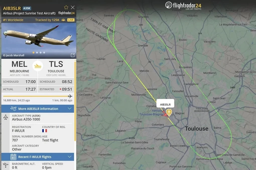🌏✈️ Больше суток в небе: Airbus A350-1000ULR установил рекорд беспосадочного перелёта

28 июля 2026