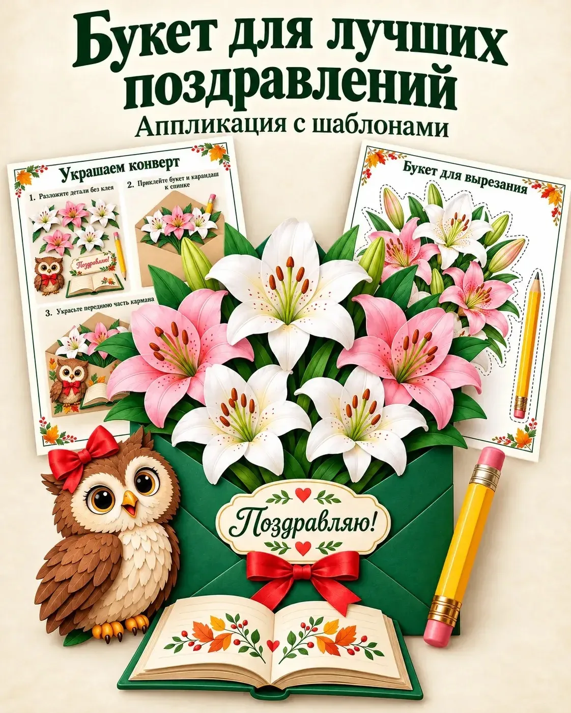 🦉Разместила другое поздравление 🌹