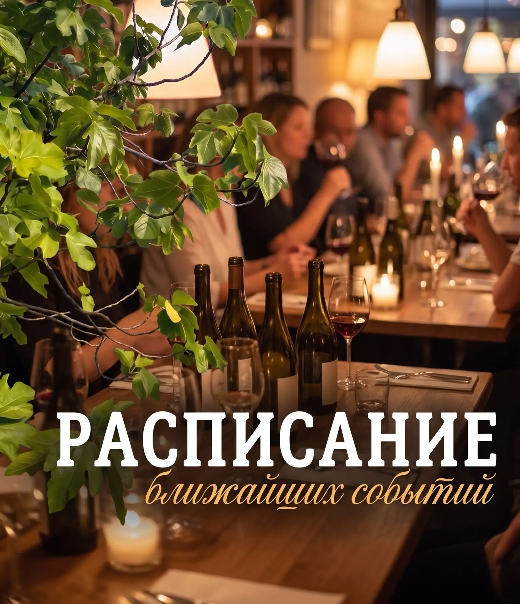 Анонс ближайших событий :