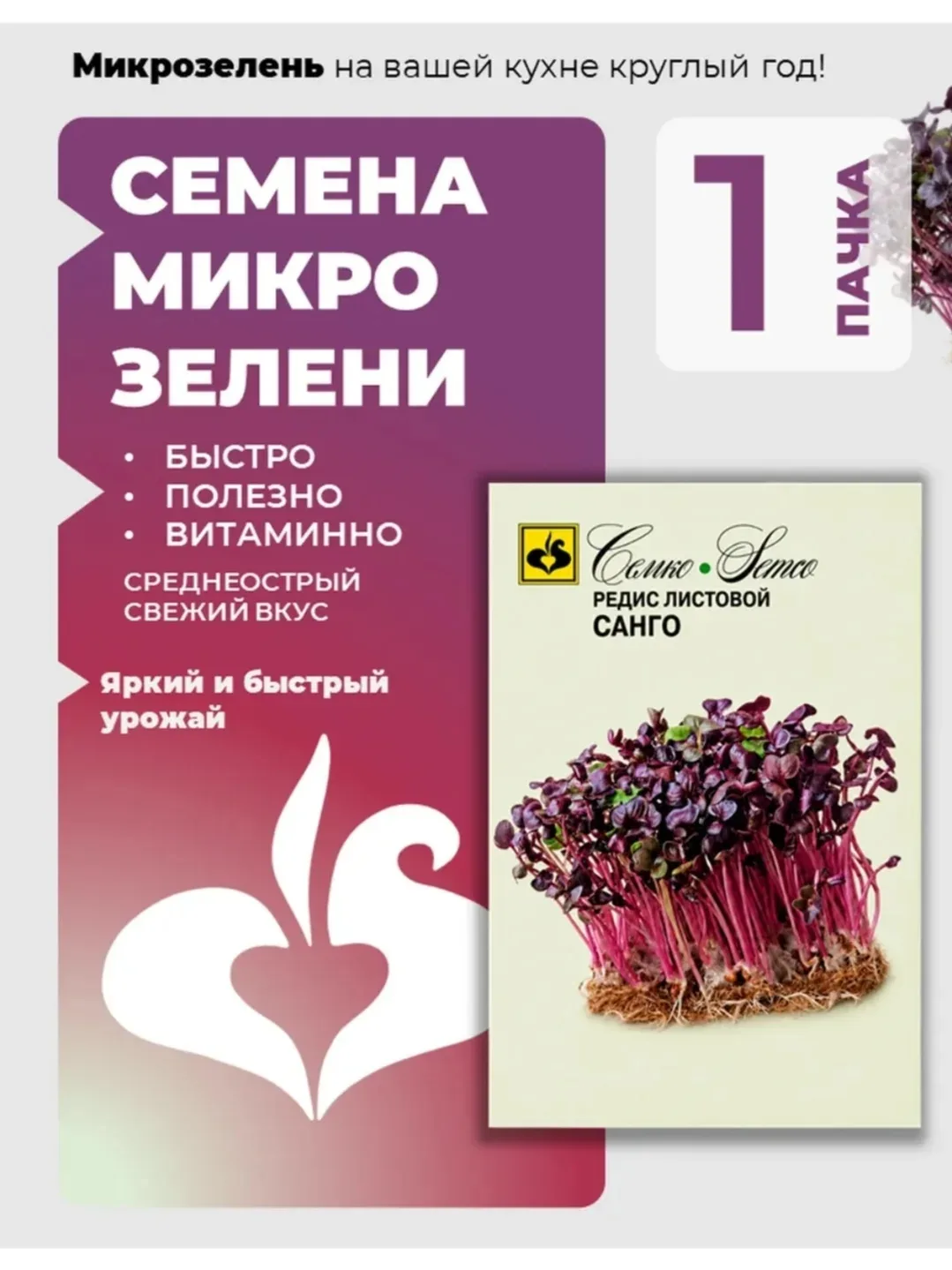 Свежесть, вкус и польза на вашем столе всего за 5 дней!🚀

🌱 Устали от магазинной зелени, которая в