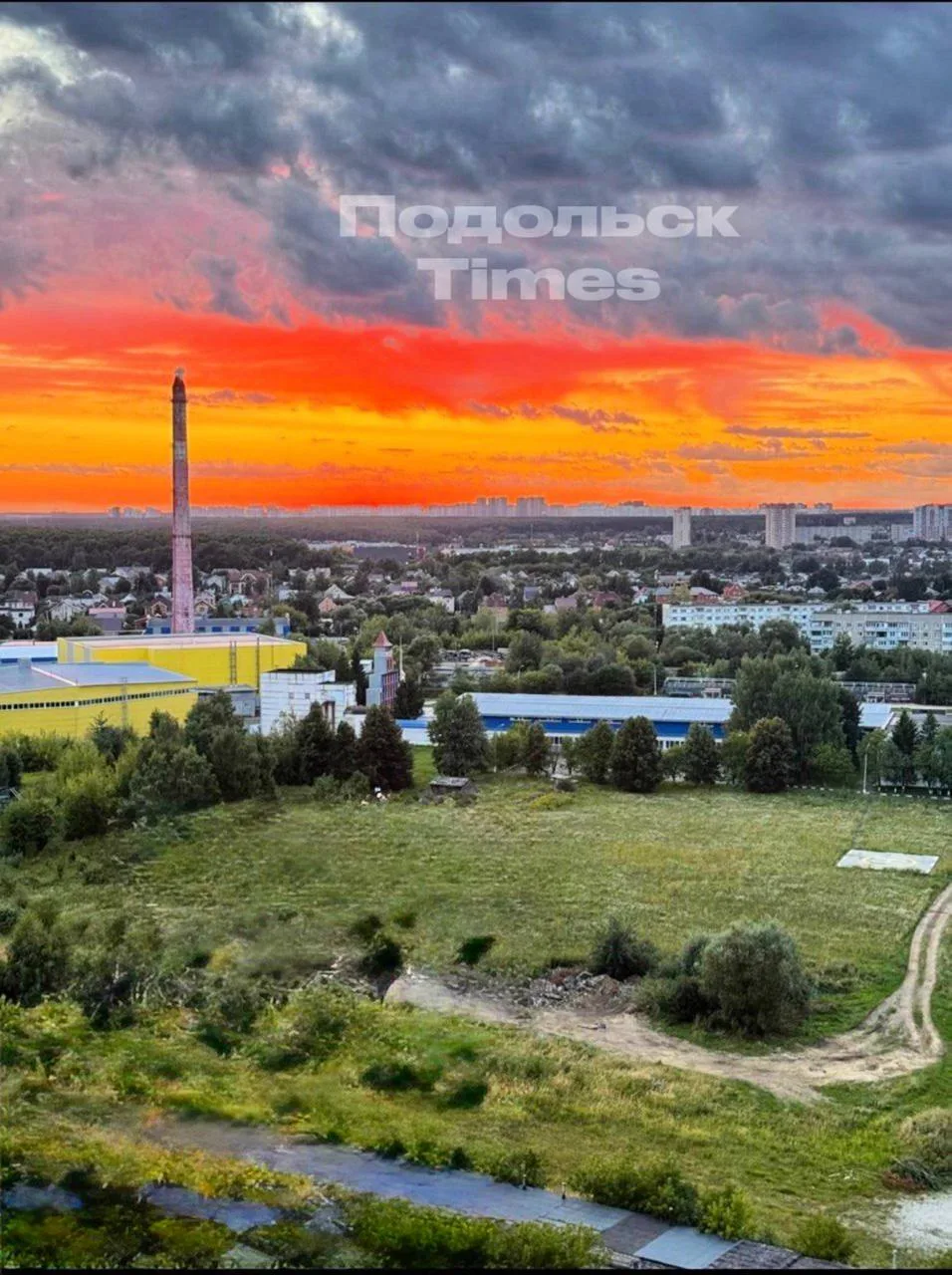 И всё-таки летом самые яркие закаты 🌅