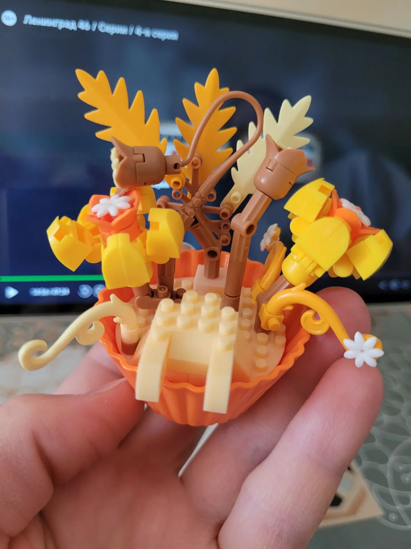 А у нас растения теперь ещё из Лего/Lego 😁🌱🪷🌵🍄