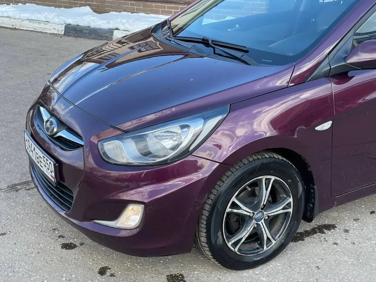 Hyundai Solaris  1.6 АКПП 2013 год   Пробег: 110.000км РОДНОЙ(подтвержден)  3 собственника Идеальная
