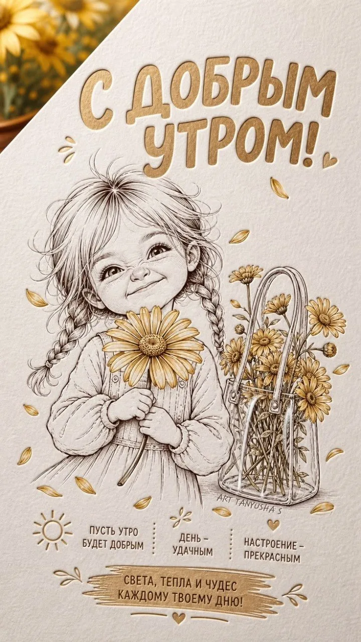 💐 Всем доброе утро ☕