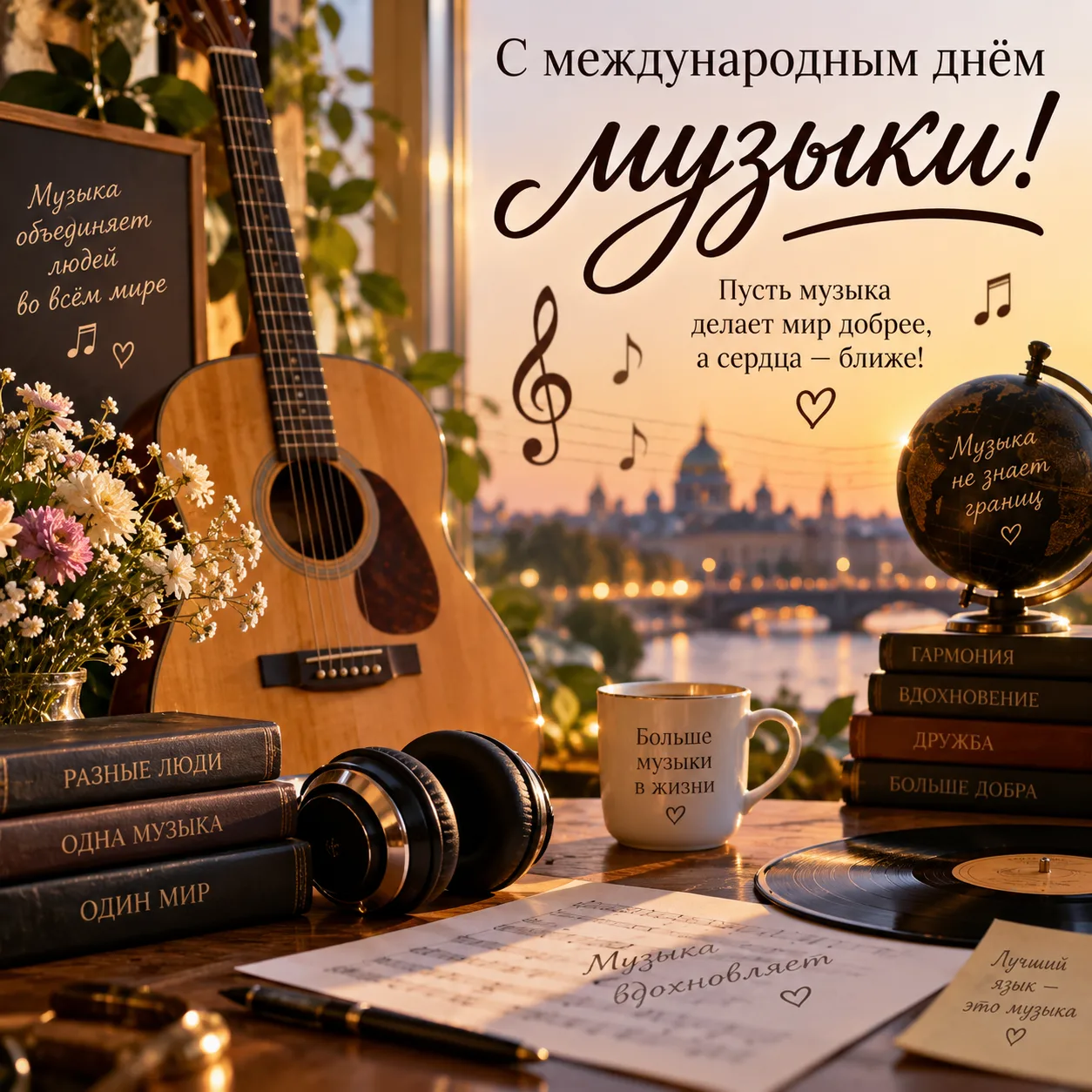 🎼 С Днём музыки, дорогие друзья!
