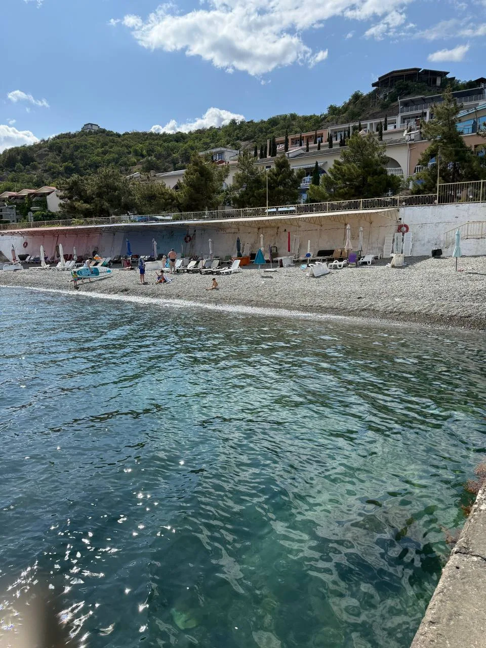 #АЛУШТА  Сдам (на весенне-летний период) эллинги в АЛУШТЕ на ВОСТОЧНОЙ набережной,студия расположена