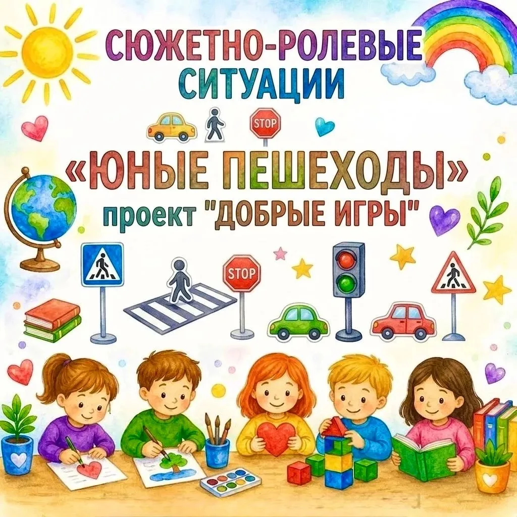 🚦ЮНЫЕ ПЕШЕХОДЫ И «ДОБРЫЕ ИГРЫ» 🤝