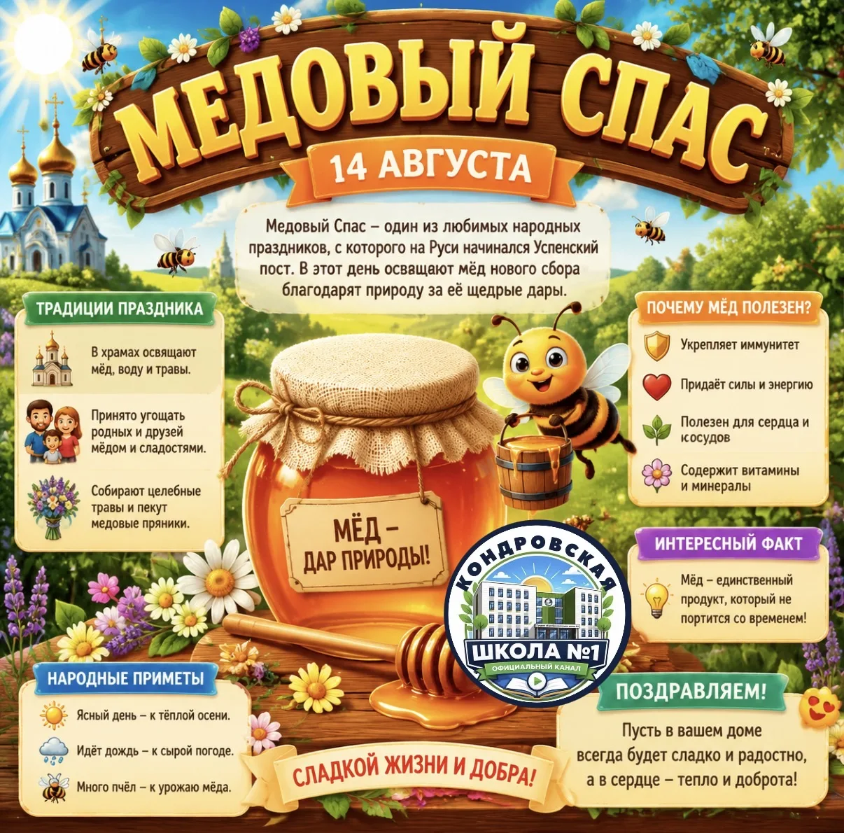 С Медовым Спасом! ✨
