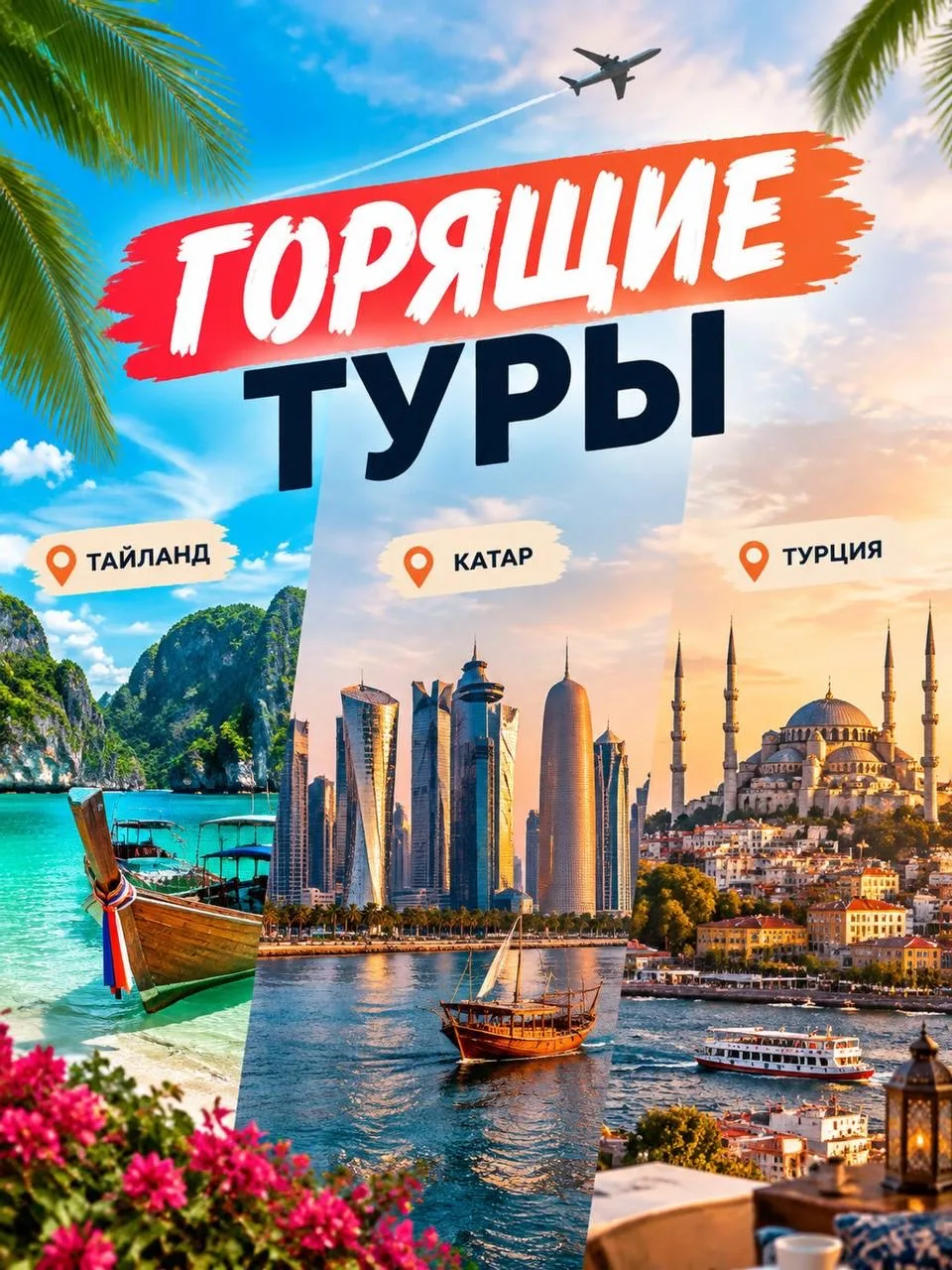 🔥 ГОРЯЩИЕ ТУРЫ — УСПЕЙ ЗАБРОНИРОВАТЬ ВЫГОДНО 🔥