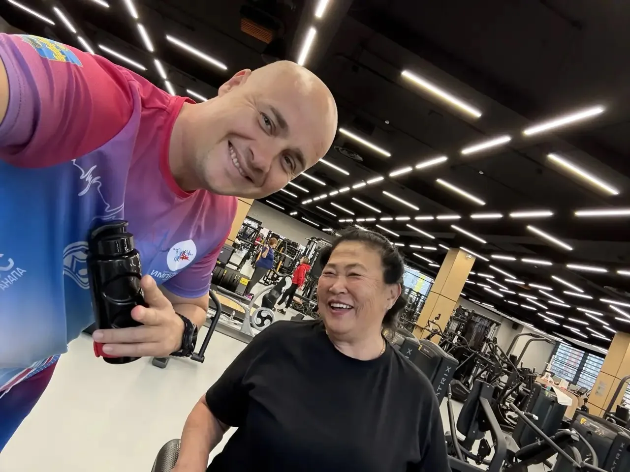 Спорт объединяет поколения!