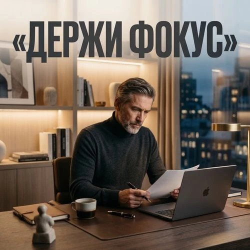 Фокус — это новая валюта.  
В мире, где каждый пытается забрать твое внимание, умение концентрироват