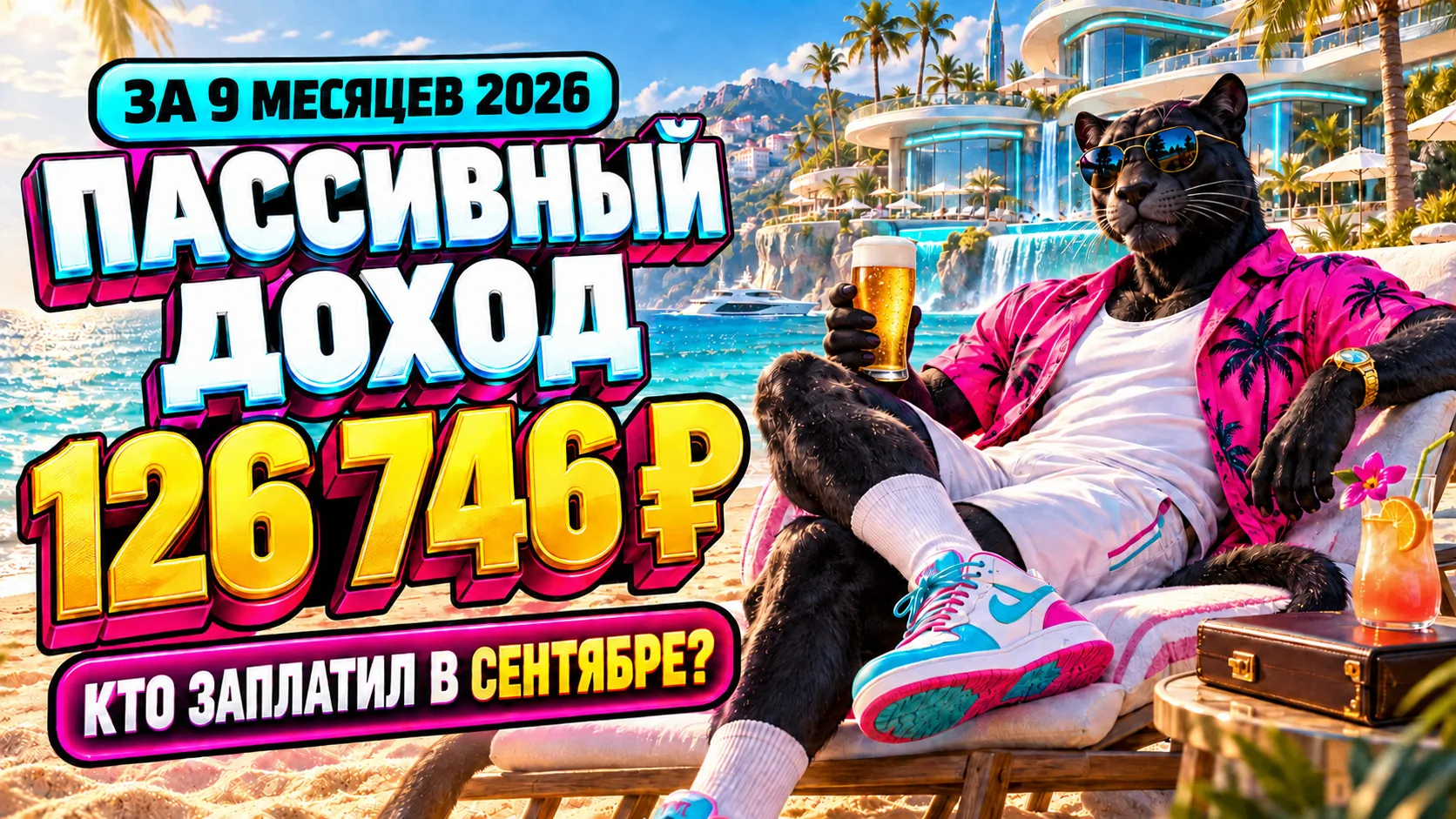 🚀 Пассивный доход в 2026 году 126 тысяч. Считаем, кто и сколько заплатил в сентябре?