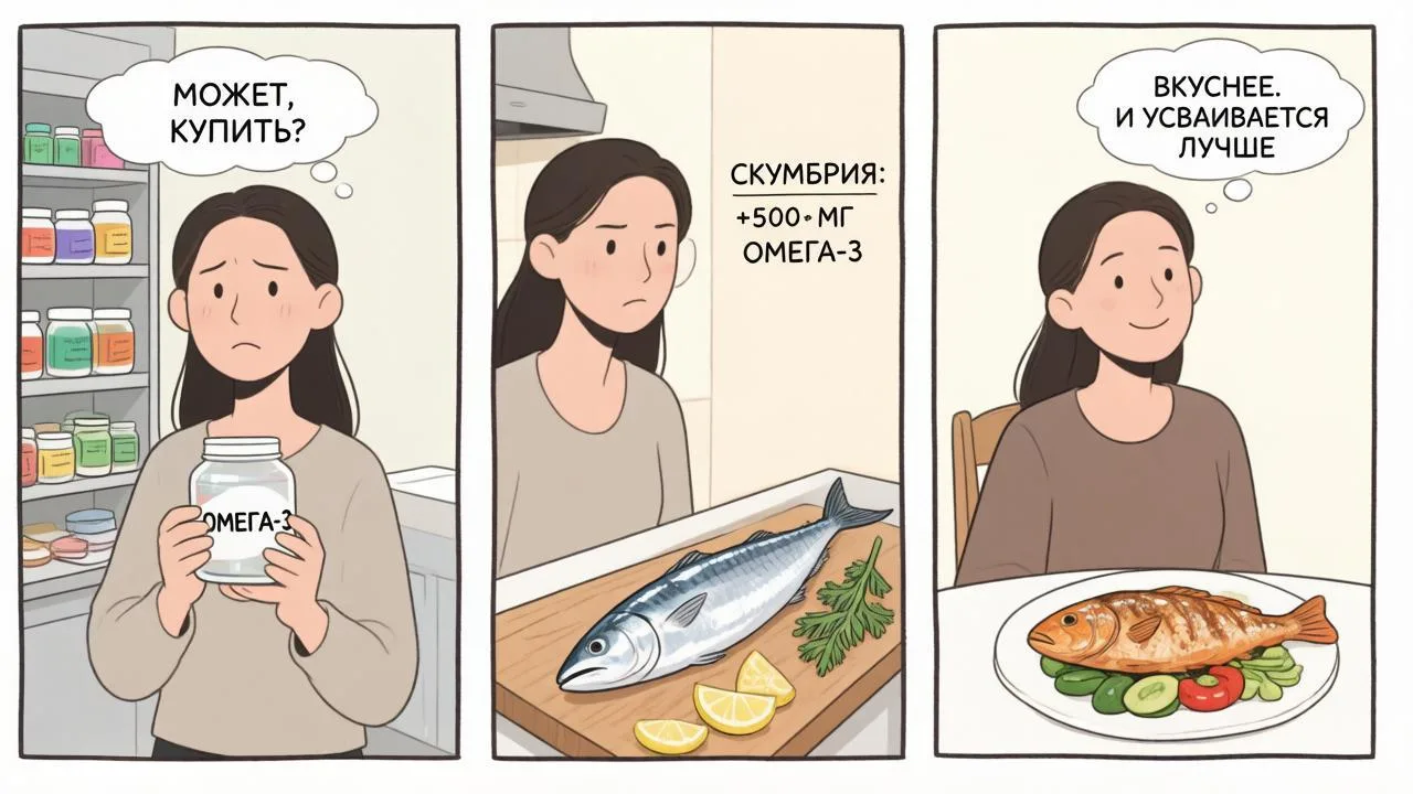 Омега-3: почему рыба, а не капсулы