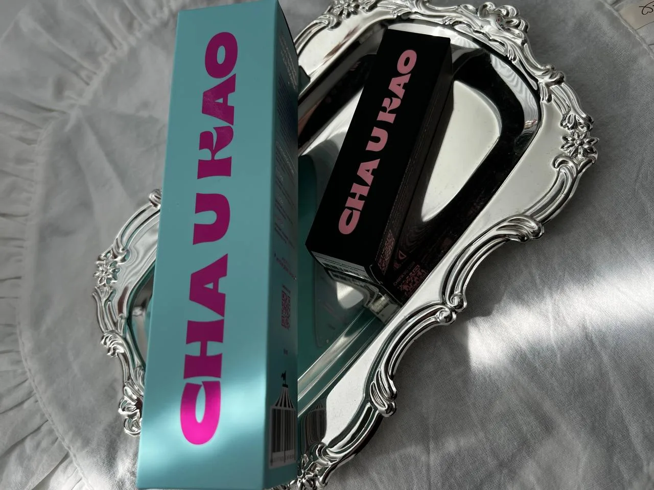 Новые баночки от любимых 
Cha U Kao 🤩🤩

У меня уже была черная маска для лица, и теперь я решила п