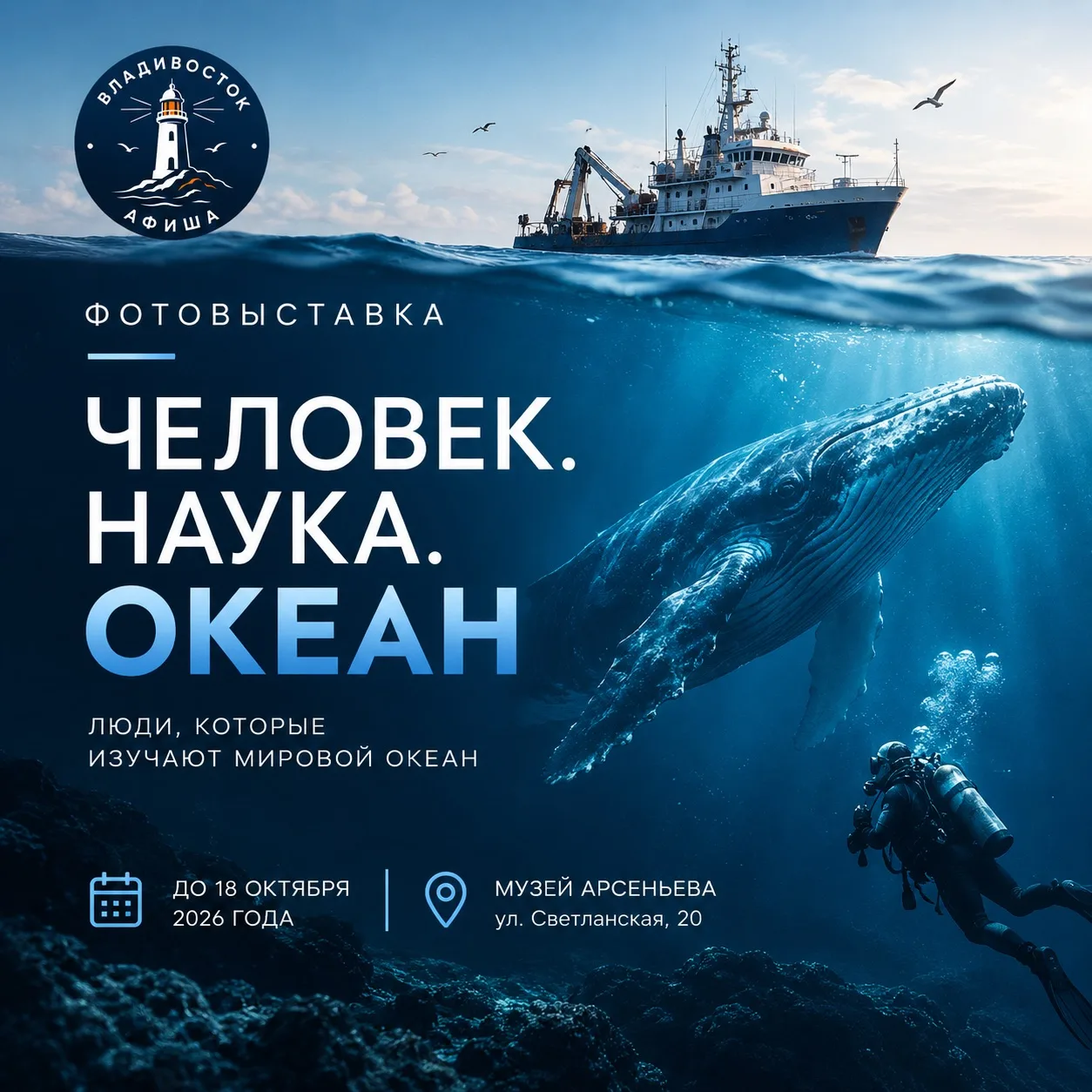 Что скрывает бездна? Загляните в океан глазами тех, кто им дышит! 🌊🚢