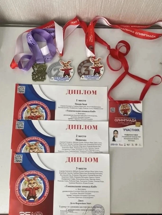 🏆Поздравляем!    Ученица 3в класса Онуфриенко София заняла призовые места в ХХll Всемирной Олимпиаде