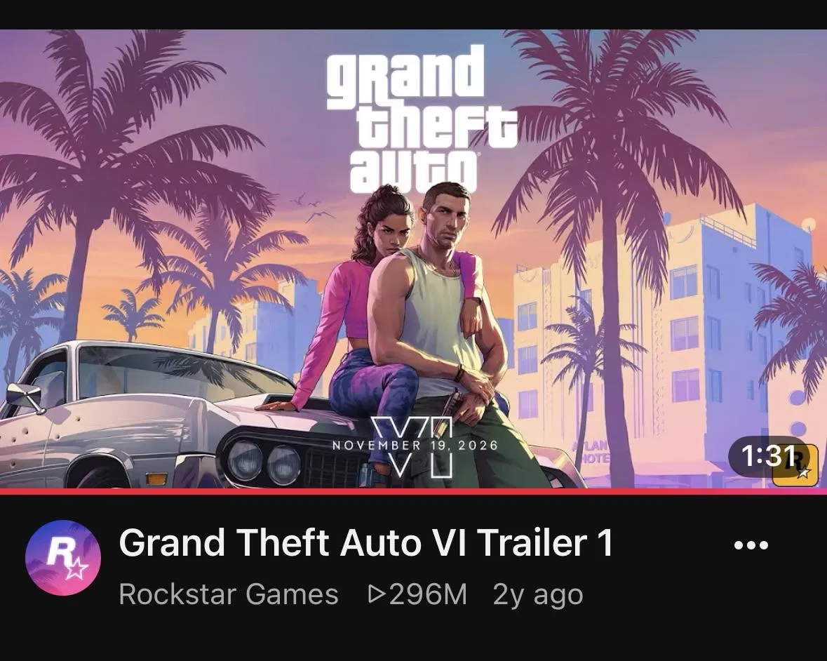 Rockstar потребовалось полтора года, чтобы исправить дату выходеа GTA 6 в превью к трей...