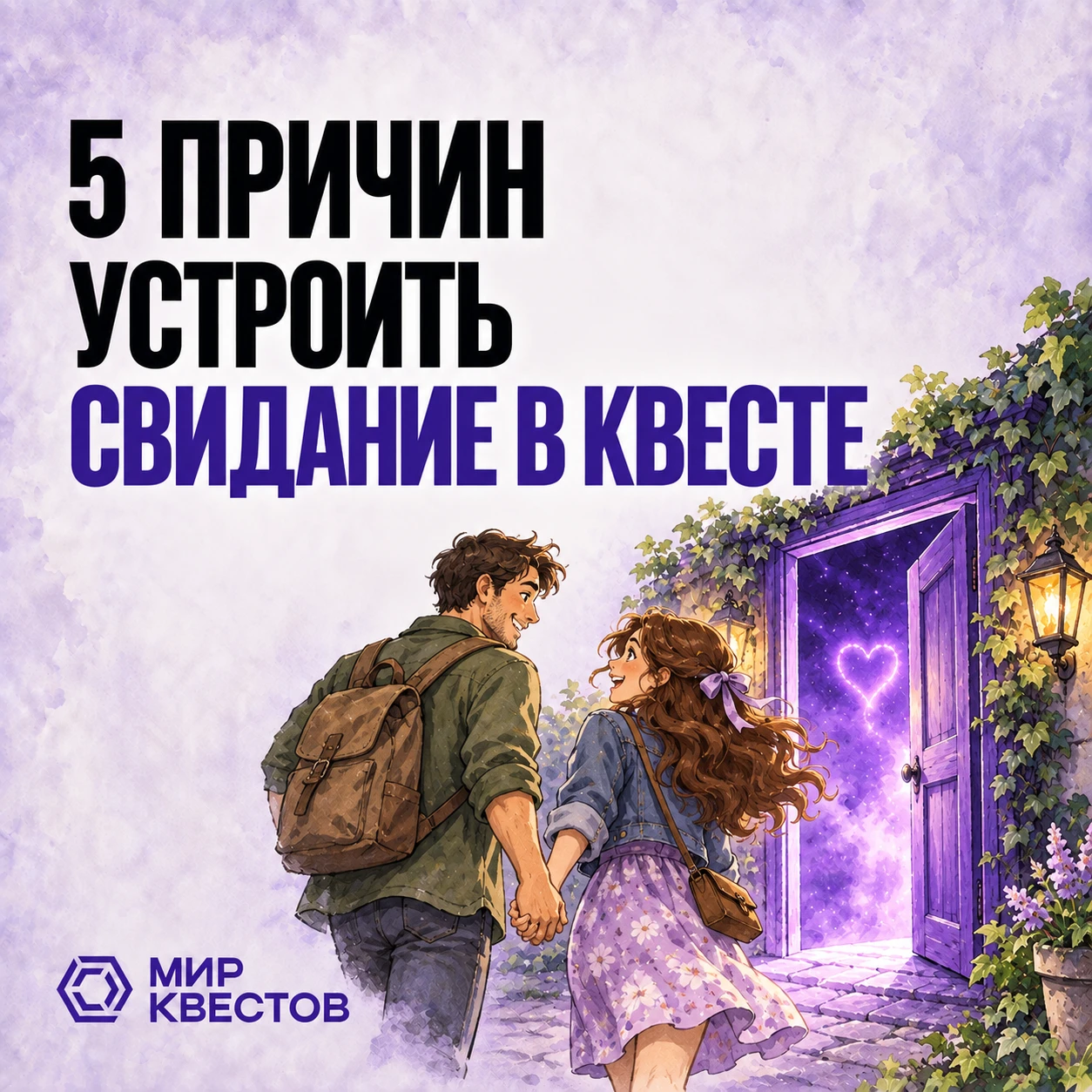 5️⃣ причин устроить свидание в квесте
