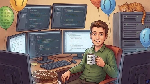 Забавные и необычные октрытки к Дню программиста