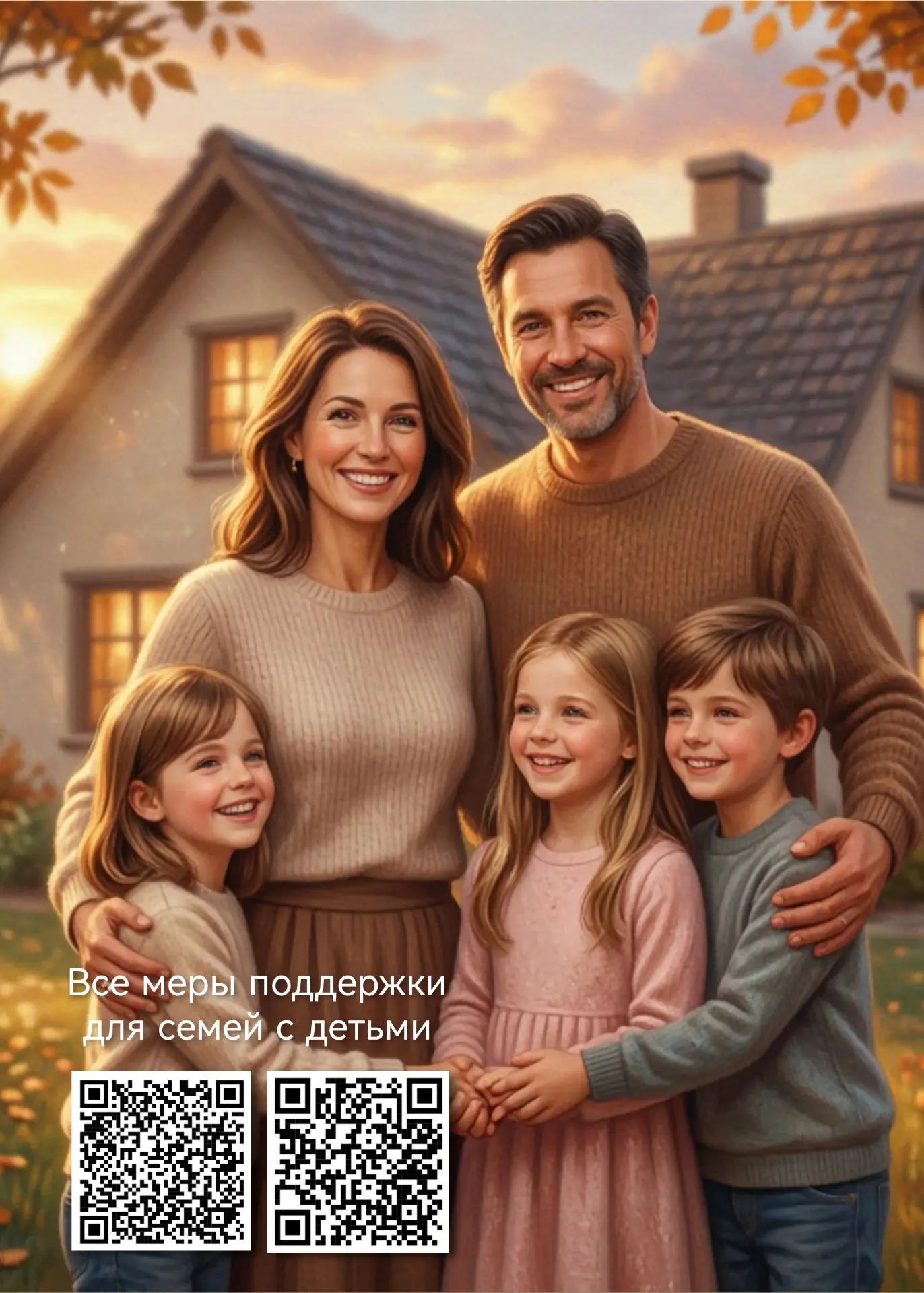 👨‍👩‍👧‍👦 Все меры поддержки для семей с детьми