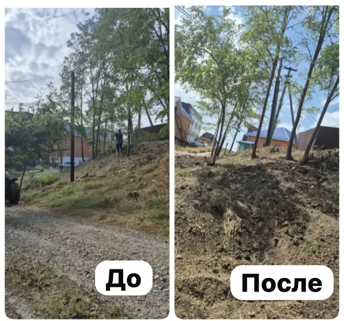 Чистота в нашем поселении — результат ежедневного труда. Сотрудники по благоустройству ...