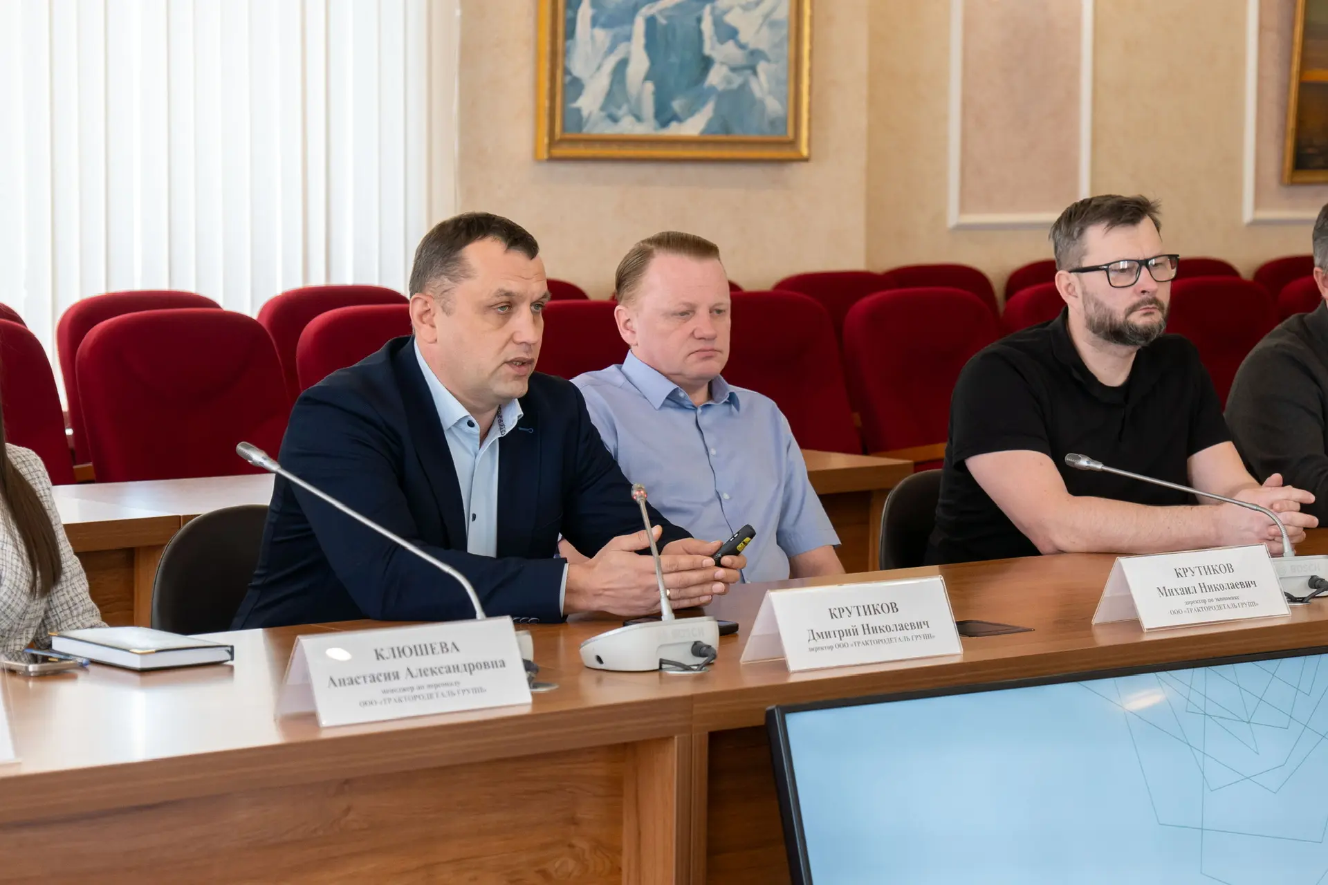 🤝 САФУ и «Трактородеталь Групп» обсудили сотрудничество  В главном корпусе университета прошла встре