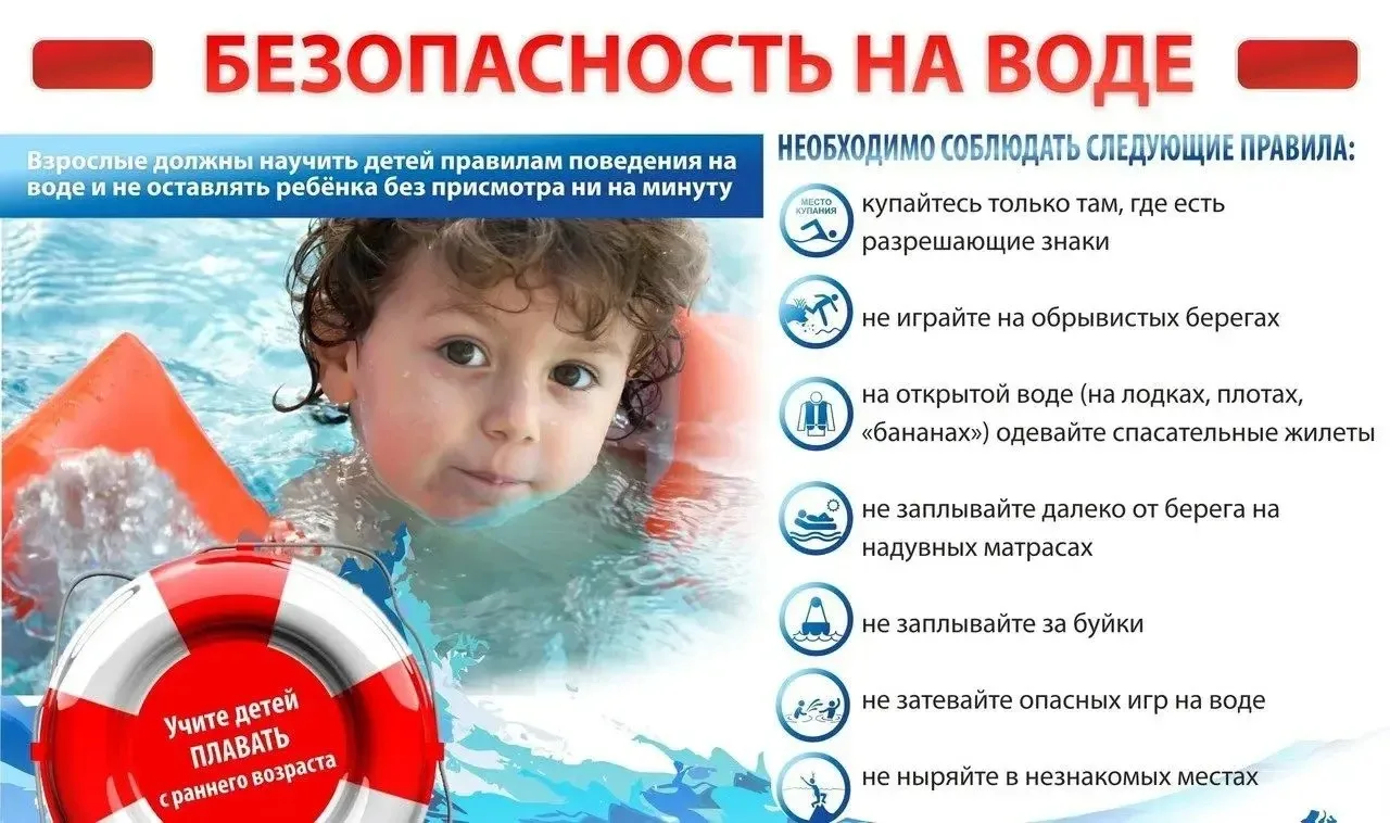 ❗️В течение июля в республике зафиксировано уже несколько несчастных случаев с детьми н...