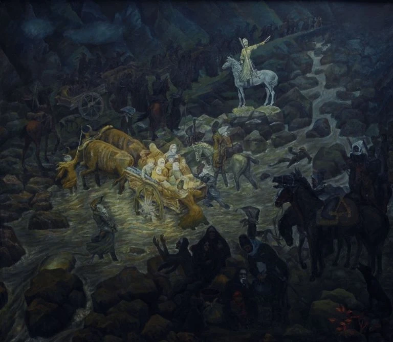 «Переселение черкесов» – Аслан Куанов