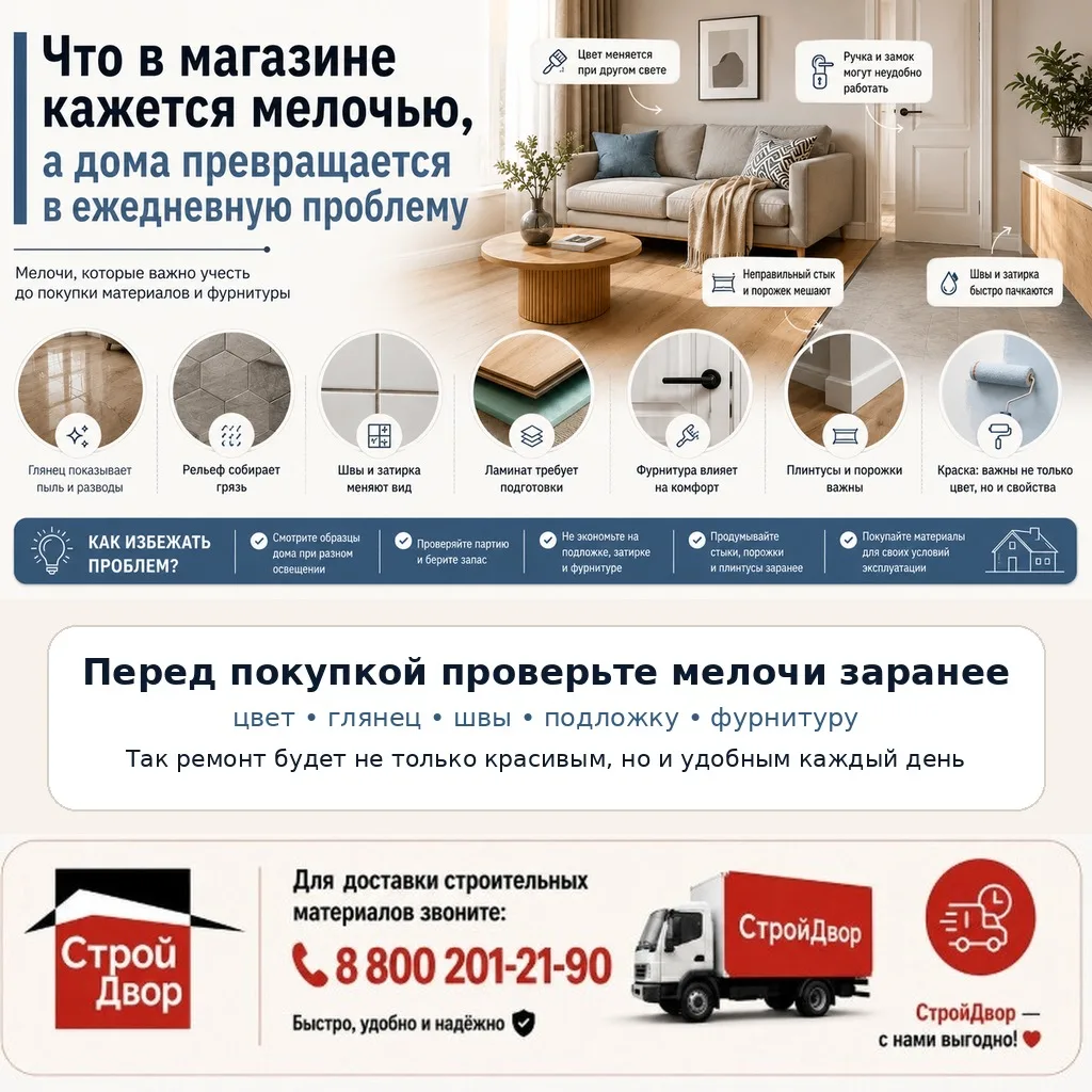 🏠 Что в магазине кажется мелочью, а дома становится проблемой?